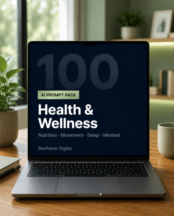 AI Health & Wellness 100 AI Prompts for Health & Wellness