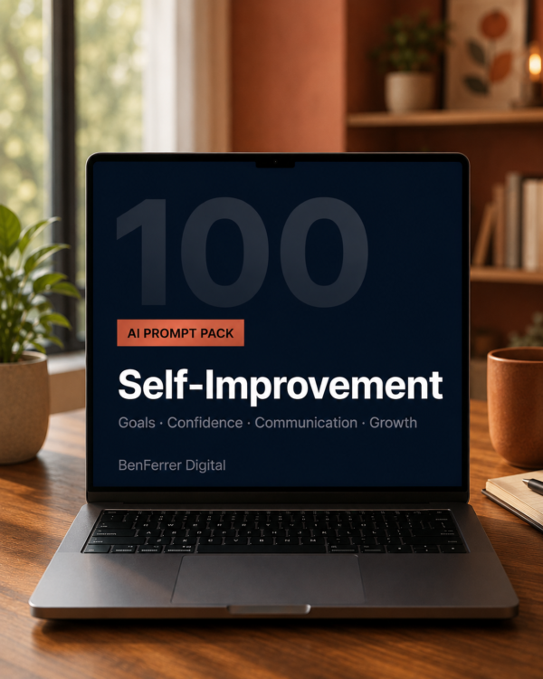 100 AI Prompts for Self-Improvement