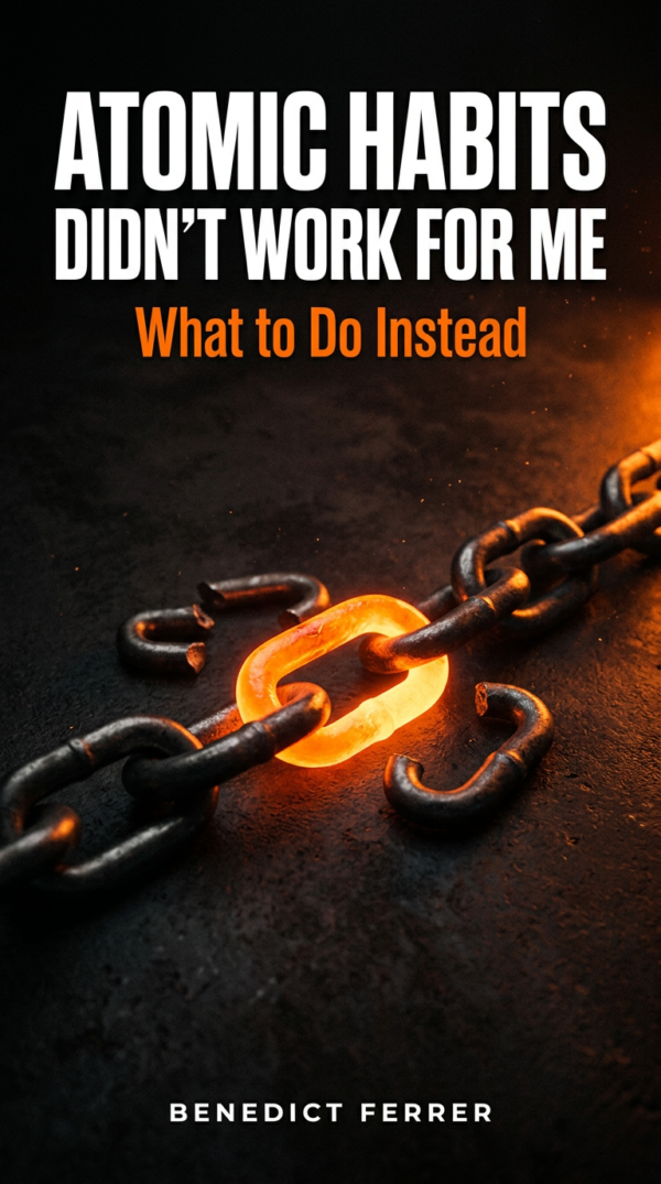 Why Atomic Habits Didn't Work for You
