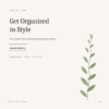 The Complete Home — Household Management Binder
