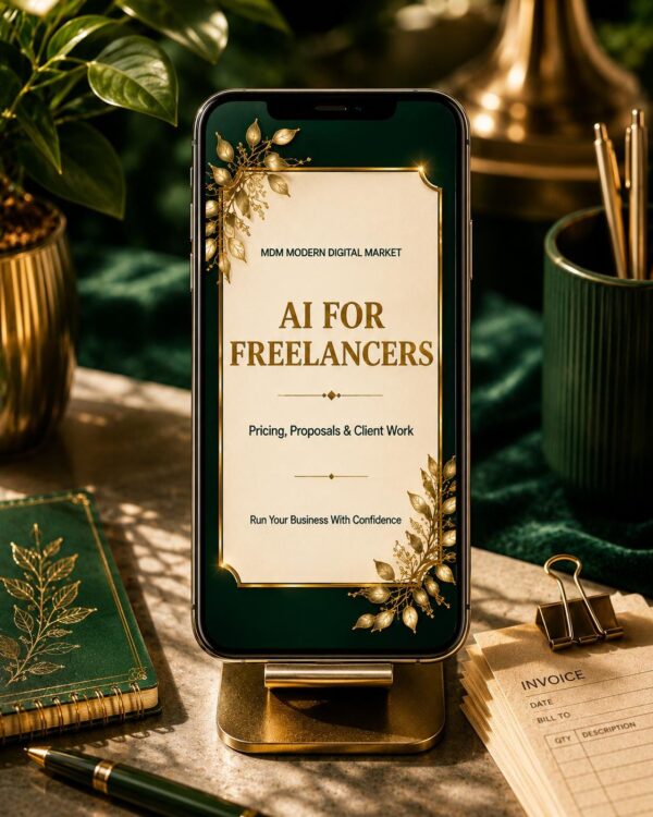 AI for Freelancers Ebook | Pricing & Proposal Writing Guide | Digital Download