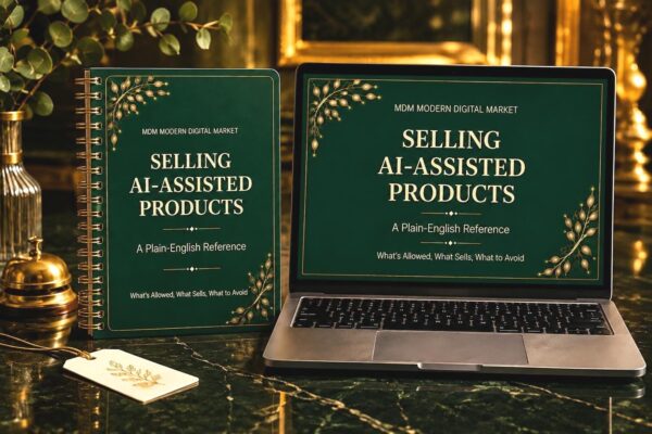 Selling AI-Assisted Products Ebook | Etsy Policy Reference Guide | Digital Download