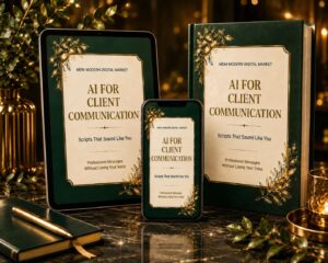 il_fullxfull.8375450048_kvst.jpg AI Client Communication Guide | Professional Email Ebook | Digital Download