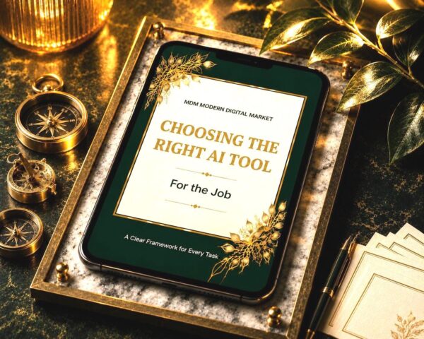 Choosing the Right AI Tool Ebook | AI Comparison Guide | Digital Download