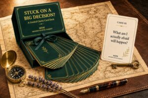 Stuck on a Big Decision? Guided Card Deck | Life Clarity Tool | Digital Download