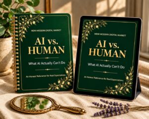 AI vs Human Ebook | What AI Can't Do Reference Guide | Digital Download