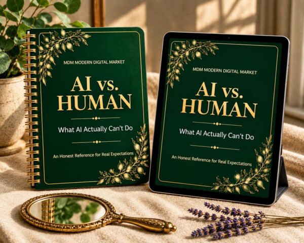 AI vs Human Ebook | What AI Can't Do Reference Guide | Digital Download