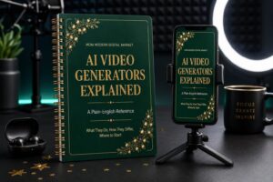 AI Video Generators Explained Ebook | Text to Video Guide | Digital Download