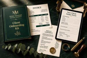 il_fullxfull.8425237267_lr7m.jpg Client Onboarding Kit — Contracts, Invoices & Welcome Packet | Digital Download